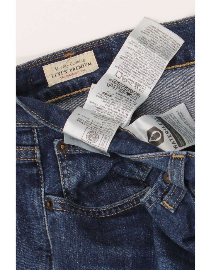 Męskie jeansy Levi's 511 Slim W32 L30 Niebieska bawełna