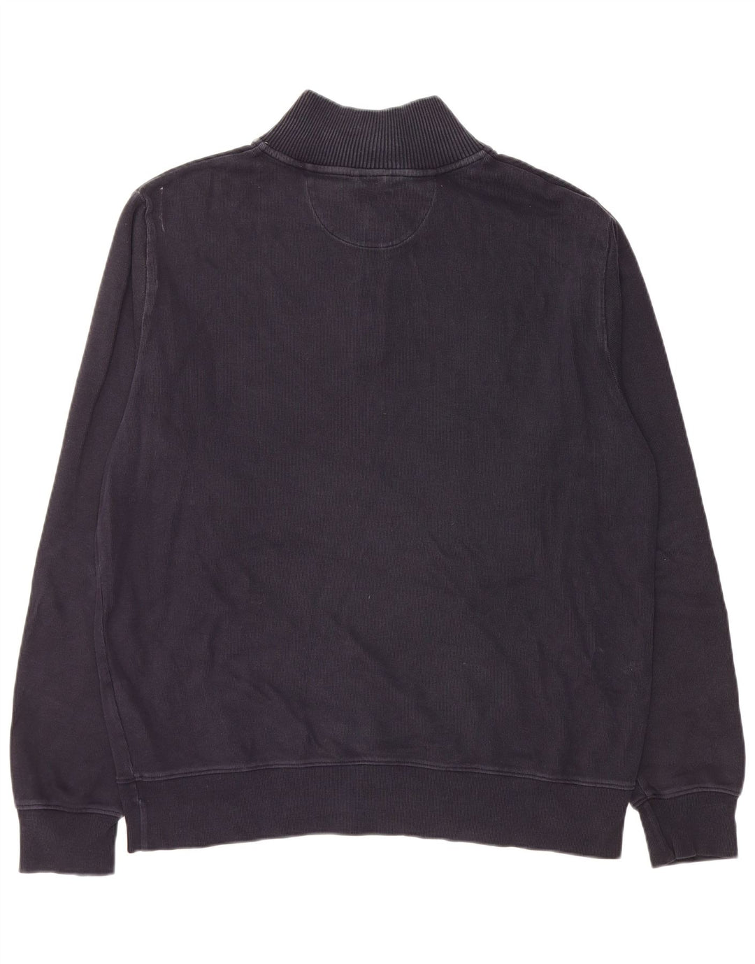 Męski sweter GANT z zamkiem błyskawicznym, 2XL, granatowy, bawełniany