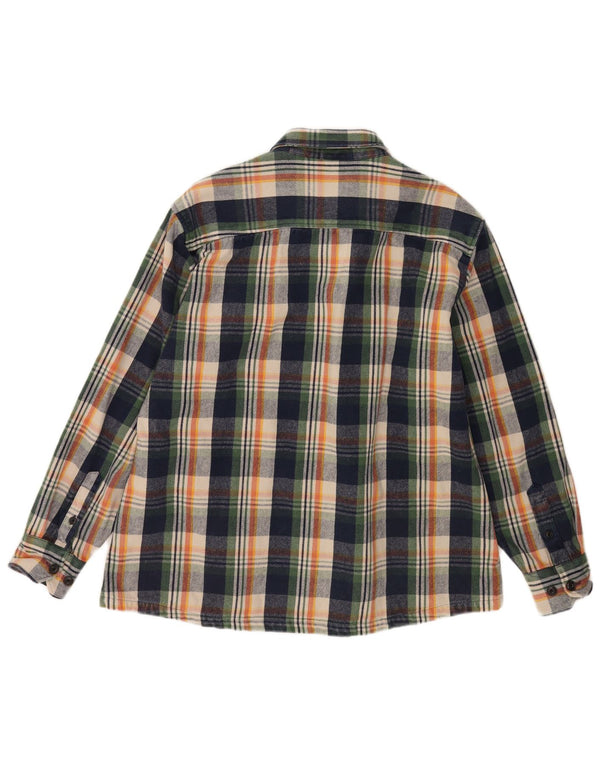 Męska koszula flanelowa Nils Sundrstrom 2XL w wielobarwną kratkę