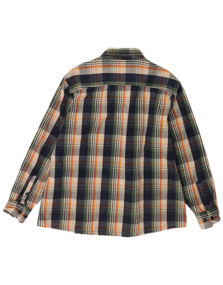 Męska koszula flanelowa Nils Sundrstrom 2XL w wielobarwną kratkę