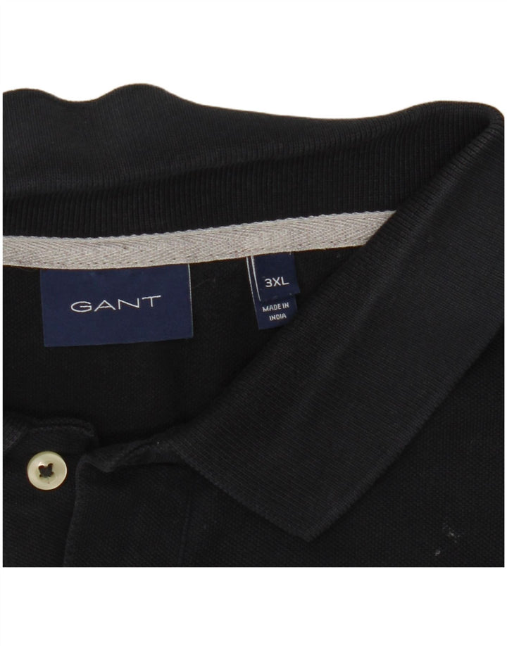 Męska koszulka polo Gant 3XL granatowa