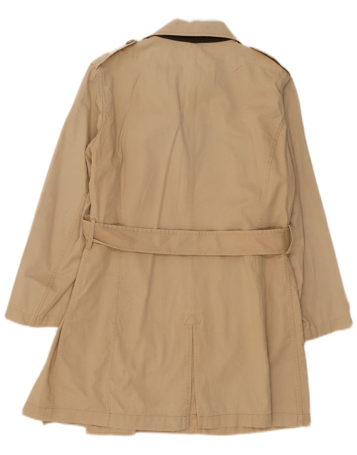 Trencz damski Fred Perry UK 18 XL, beżowy, bawełniany