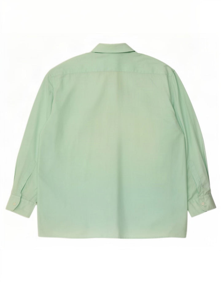 Koszula męska Pierre Cardin rozmiar 46 18 2XL Zielony poliester