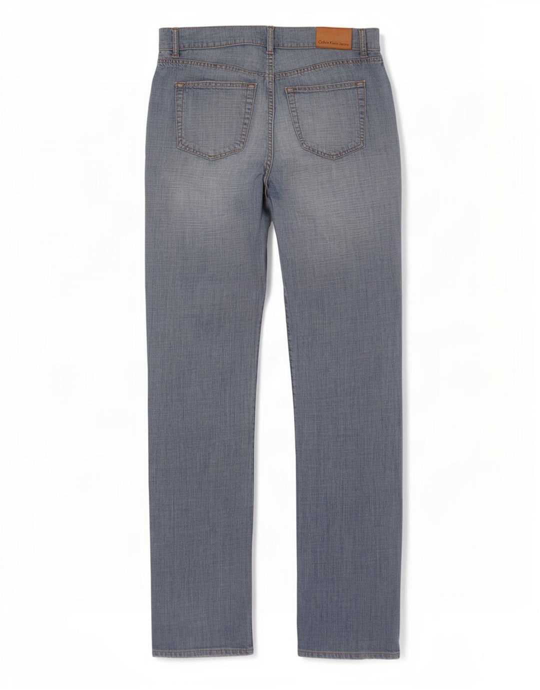 Męskie proste dżinsy Calvin Klein W33 L33 Niebieskie bawełniane