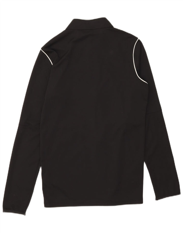 Męska kurtka dresowa Nike Dri Fit o luźnym kroju, mała, czarna, poliestrowa
