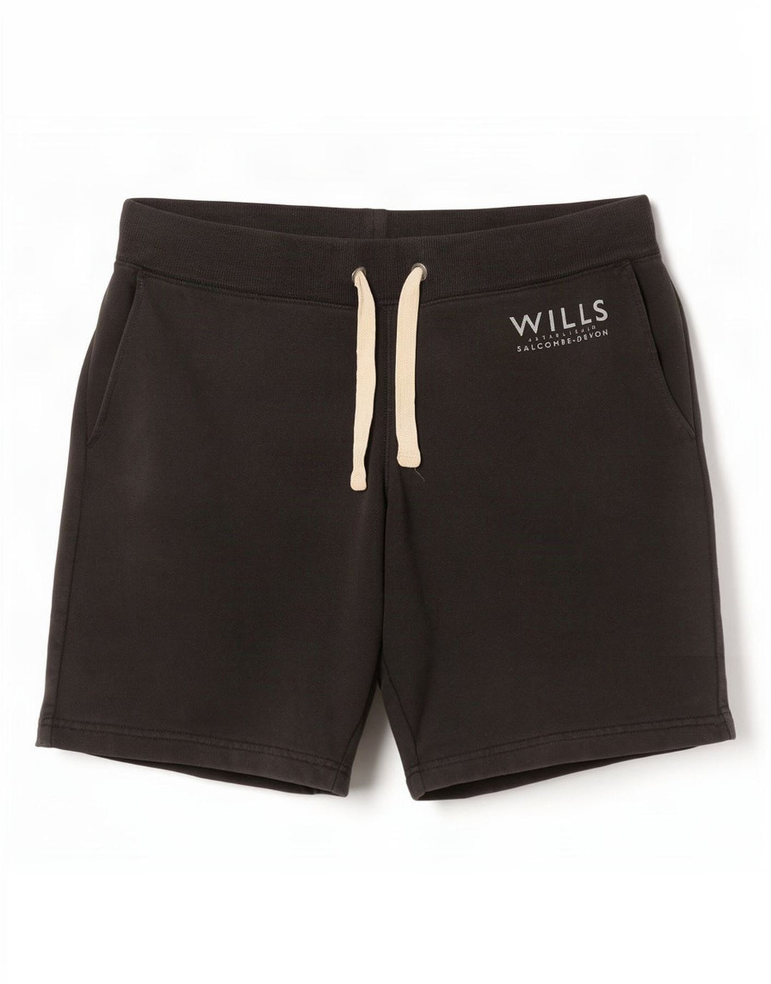 Męskie spodenki sportowe Jack Wills, małe, czarne, bawełniane