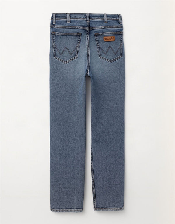 Męskie jeansy Wrangler Texas Straight W33 L32 Niebieskie, bawełniane