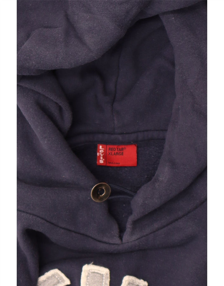 Męski sweter z kapturem Levi's XL w kolorze granatowym