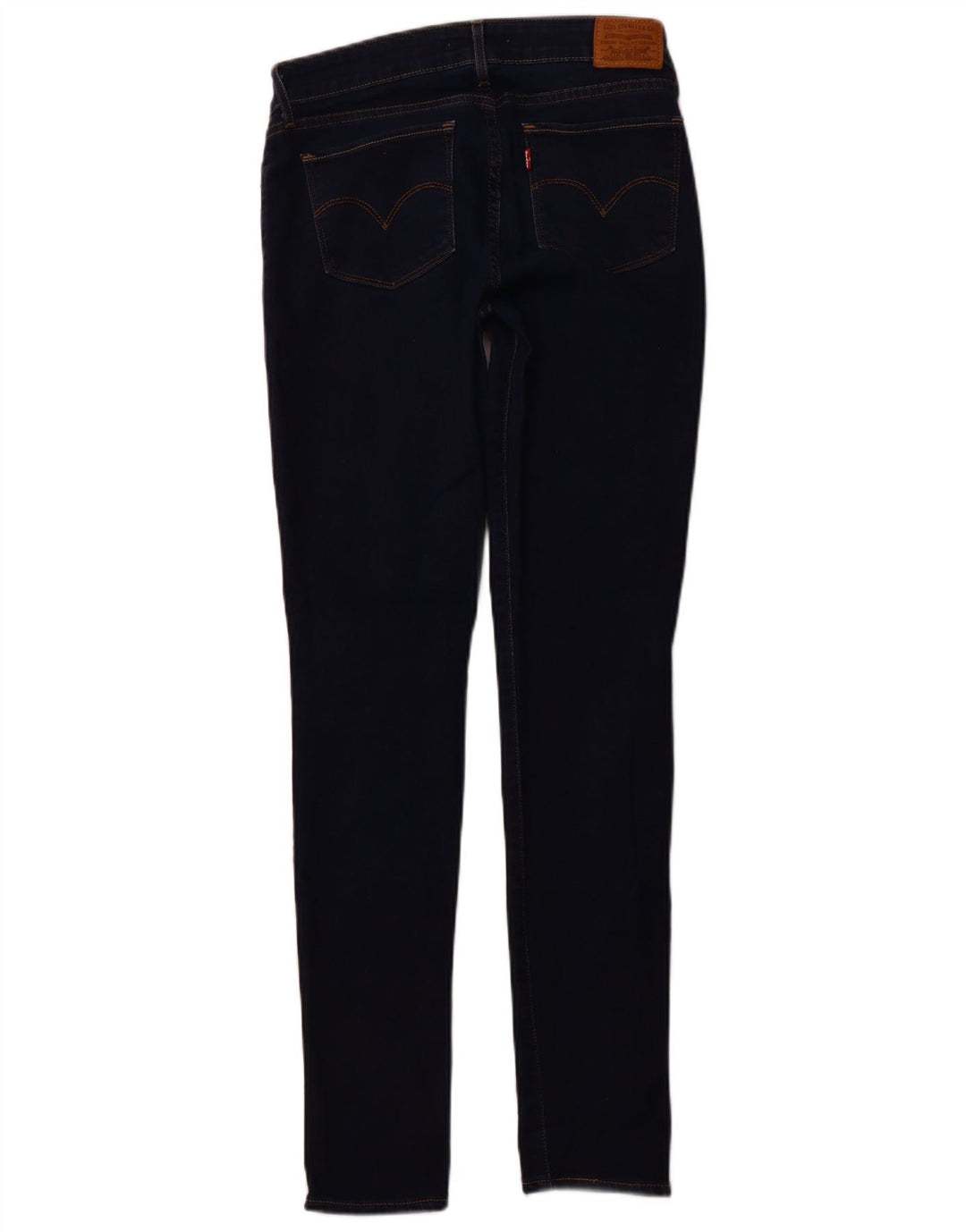Damskie jeansy LEVI'S 711 Skinny W28 L32 Granatowa bawełna