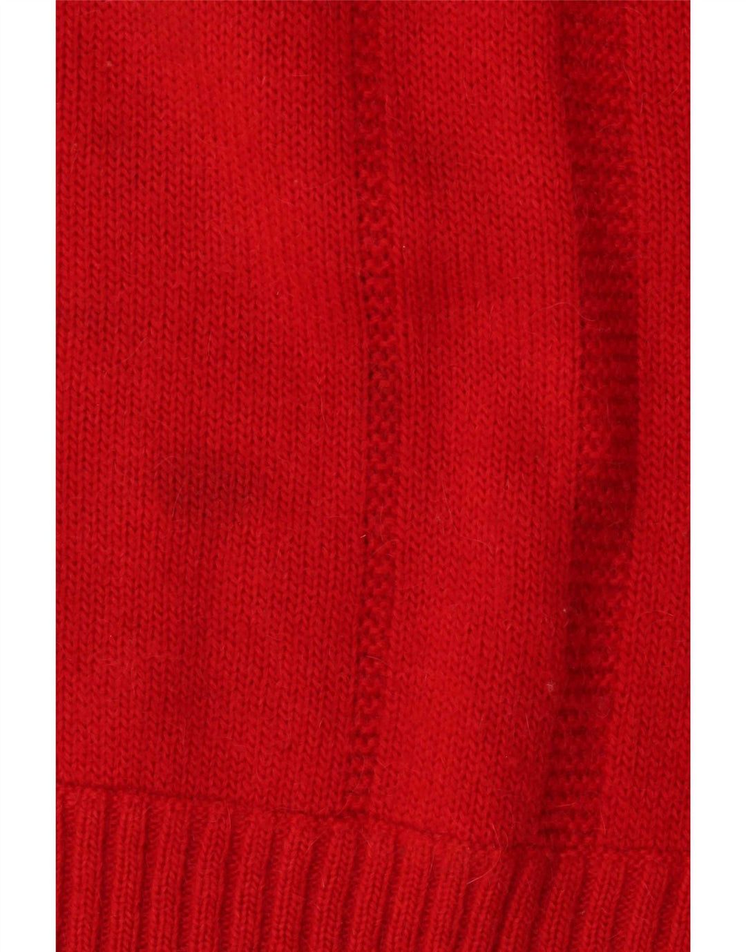 By American Męski sweter z okrągłym dekoltem, średni czerwony Fair Isle