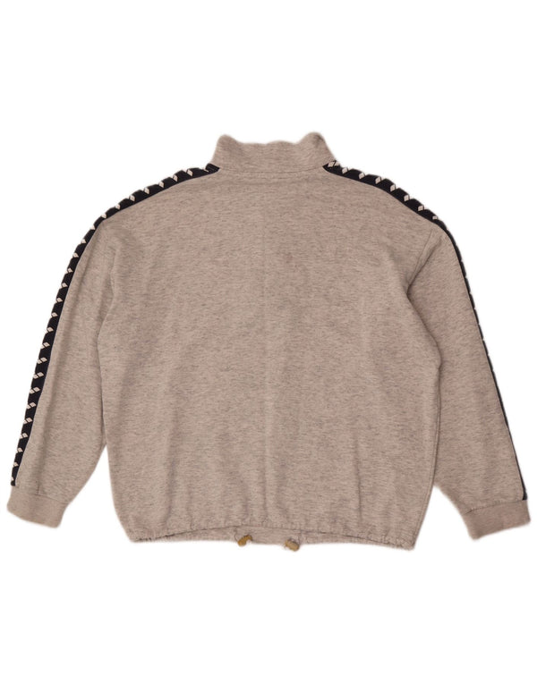 Damska bluza oversize z grafiką Arena UK 18 XL, szary, blok kolorów