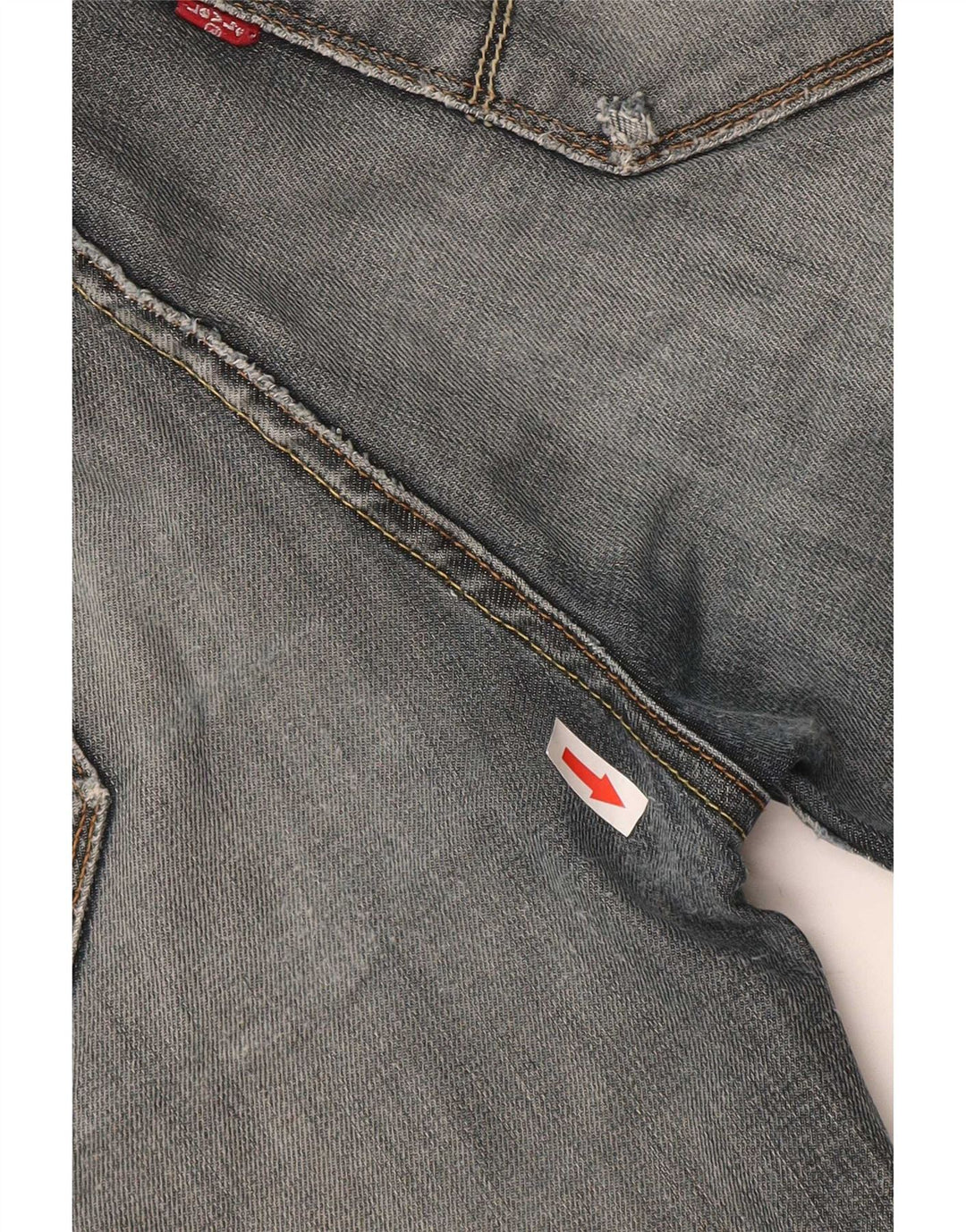 Męskie spodenki jeansowe Levi's 519 W38 XL Szara bawełna