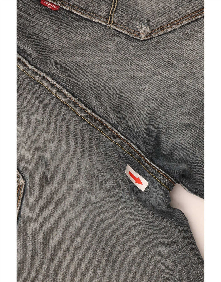 Męskie spodenki jeansowe Levi's 519 W38 XL Szara bawełna