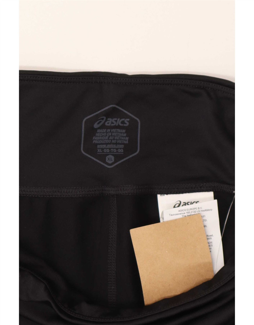 Legginsy damskie Asics UK 18 XL, czarny poliester