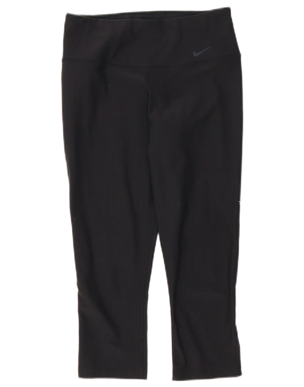 Damskie legginsy Nike Dri Fit Capri UK 6 XS w kolorze czarnym