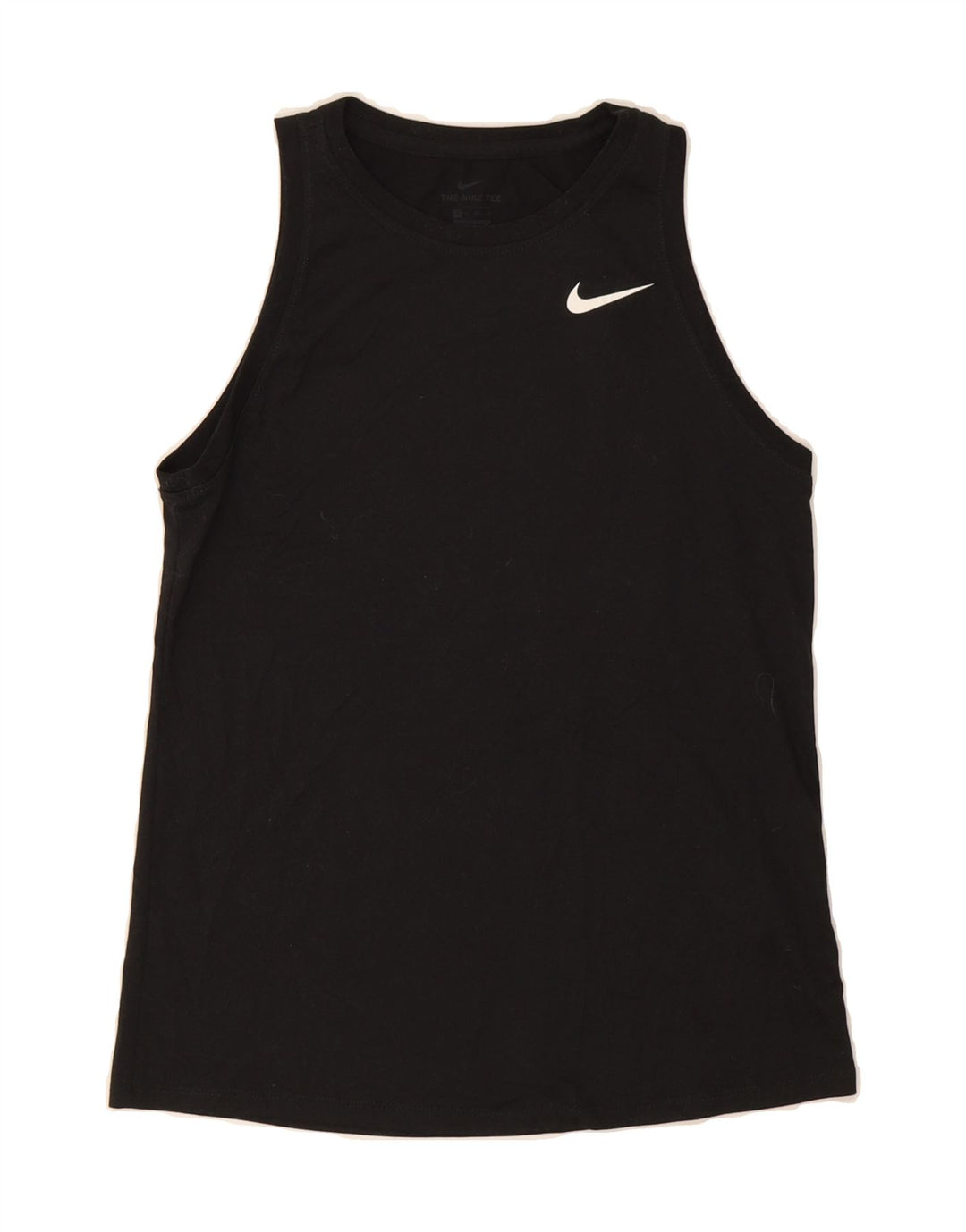 NIKE Womens Dri Fit Vest Top UK 6 XS Black Polyester Vintage Nike and Second-Hand Nike from Messina Hembry 