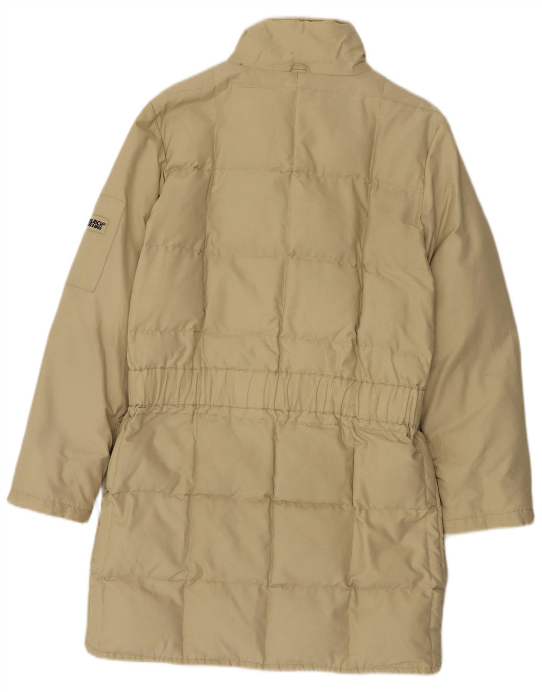 Damski płaszcz oversize Woolrich UK 10 Small Beżowy Nylon
