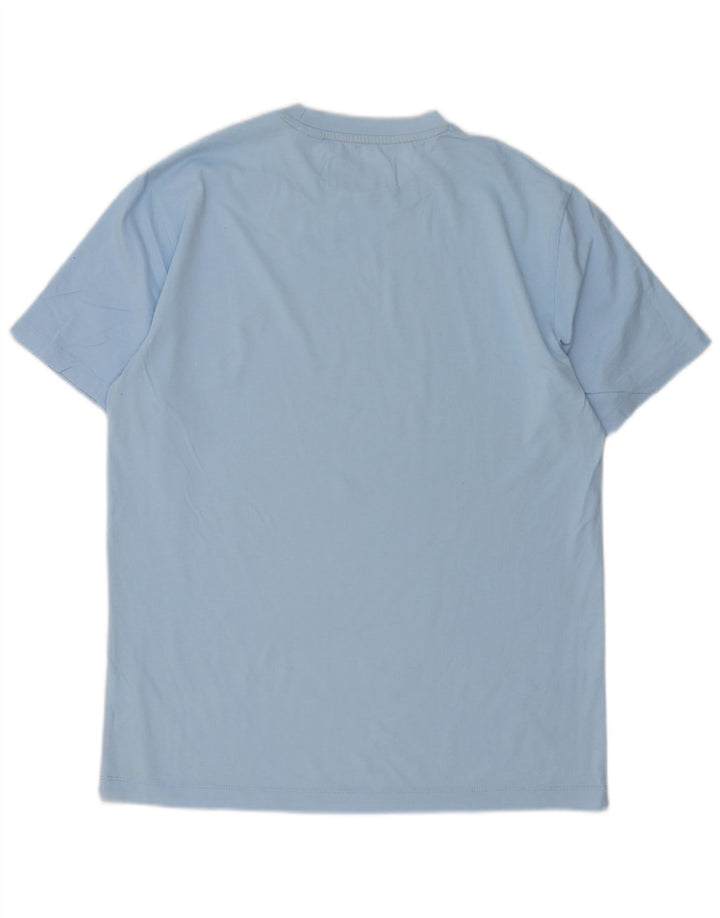 T-shirt męski Penguin, bawełniany, średni niebieski