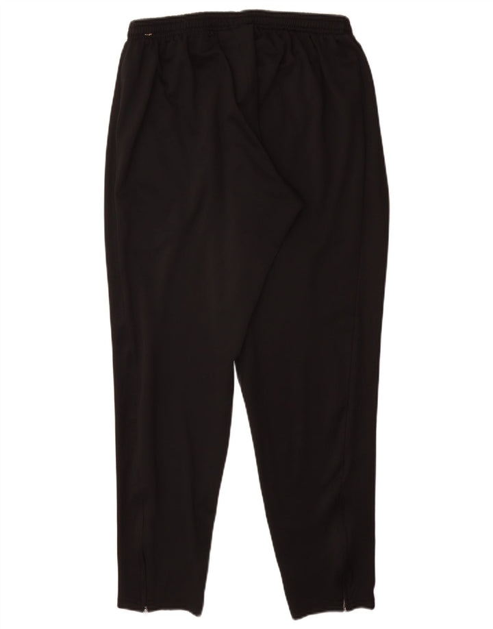 Damskie spodnie dresowe NIKE Dri Fit UK 14, duże, czarne, poliestrowe