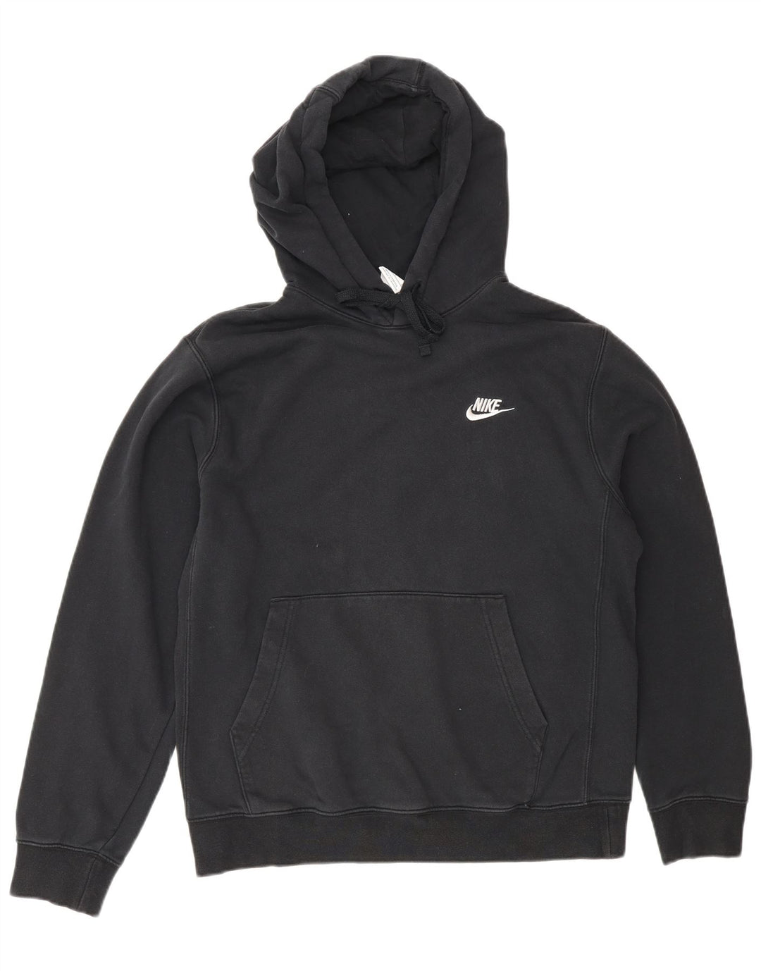 Męski sweter z kapturem Nike, mały, czarny, bawełniany