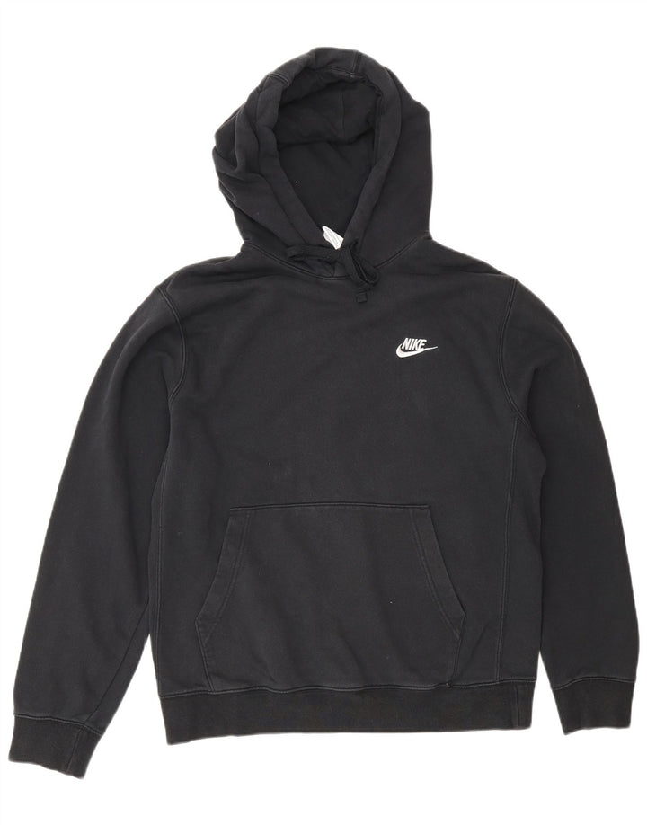 Męski sweter z kapturem Nike, mały, czarny, bawełniany