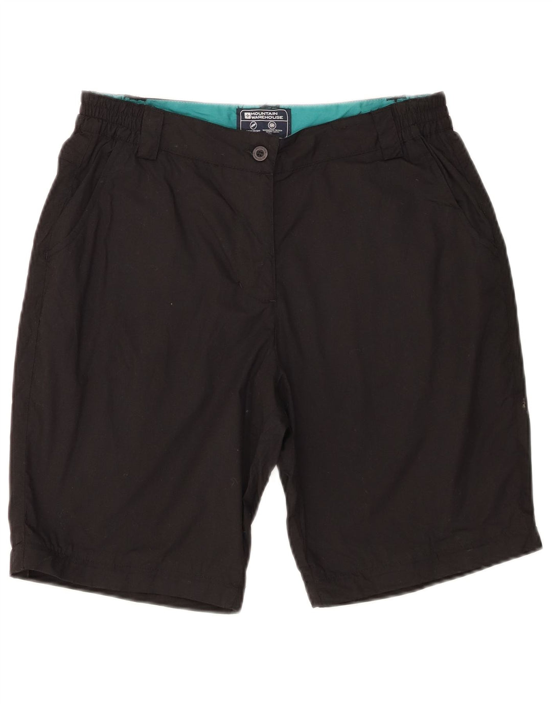 Damskie spodenki chino Mountain Warehouse UK 10 Small W28, czarny poliester