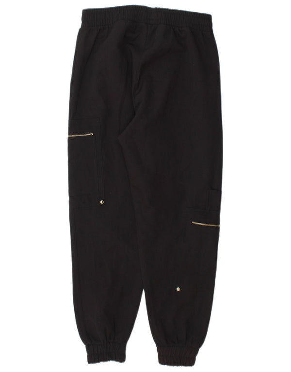 Spodnie damskie Zara Joggers Cargo XS W24 L27 Czarne