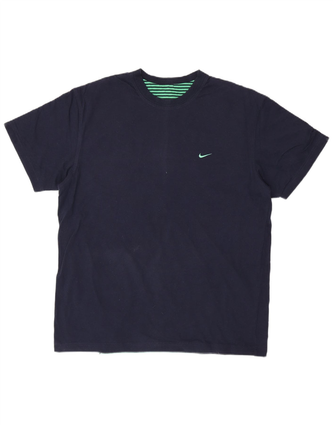 Męski T-shirt NIKE, duży, granatowy, bawełniany