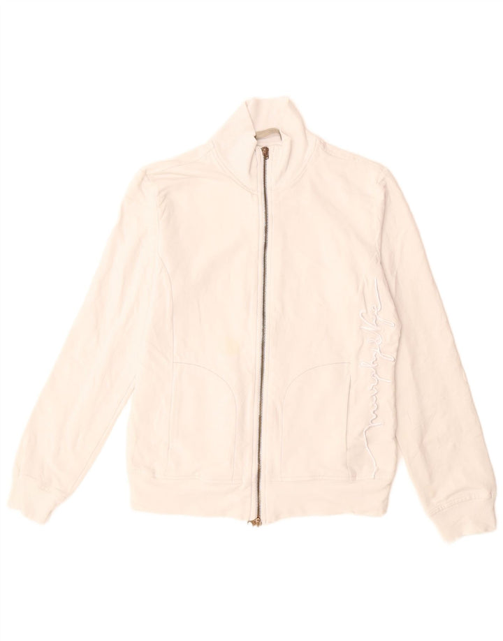 Damska kurtka dresowa MURPHY & NYE Graphic UK 10, mała, biała