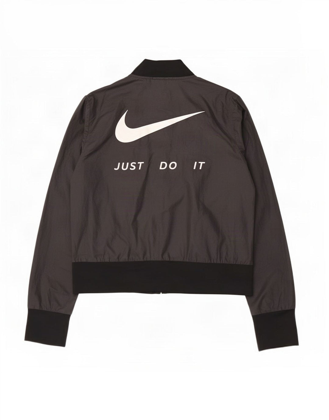 Damska kurtka dresowa Nike Graphic UK 14, średni czarny poliester