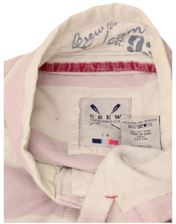 Damska bluza Crew Clothing Sweter UK 14, duża, złamanej bieli, bawełniana