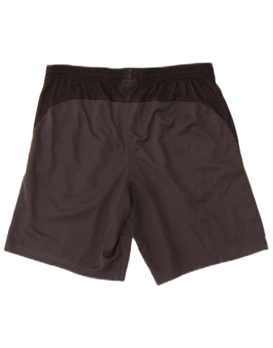 Męskie spodenki sportowe Nike Dri Fit, mały, szary poliester z blokami kolorów