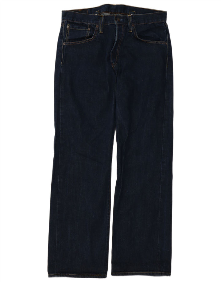 Męskie jeansy Levi's 542 Flared W32 L32 Granatowa bawełna