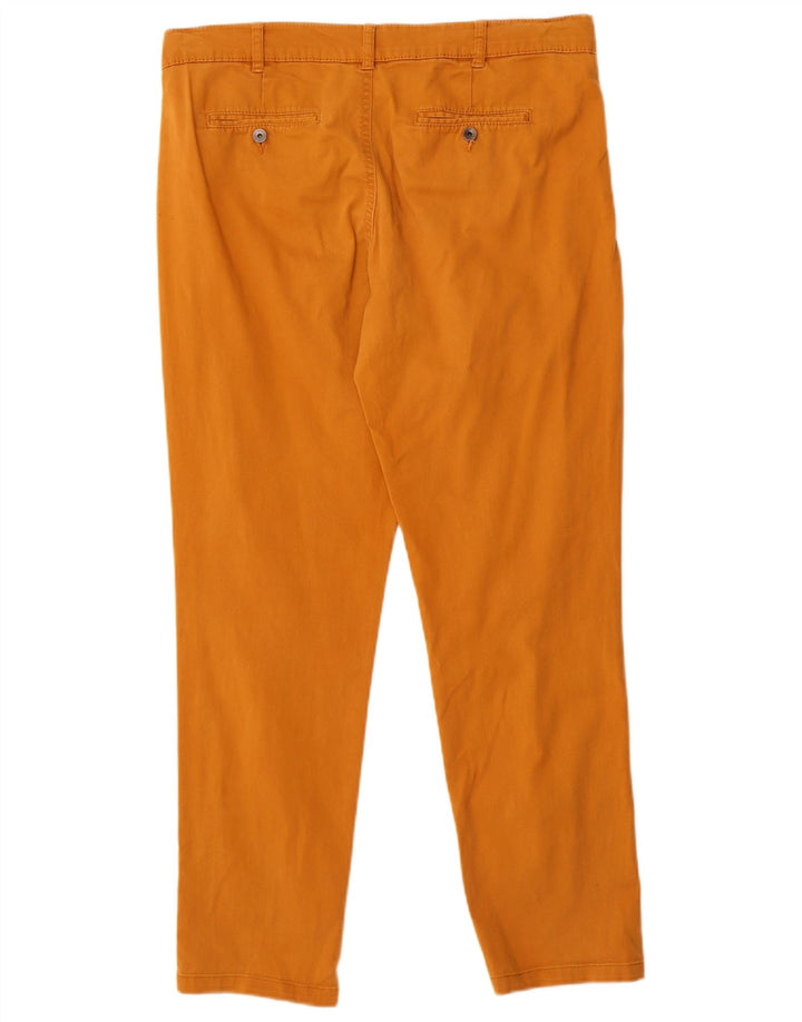 Spodnie damskie Benetton Pegged Chino W34 L29 Pomarańczowe
