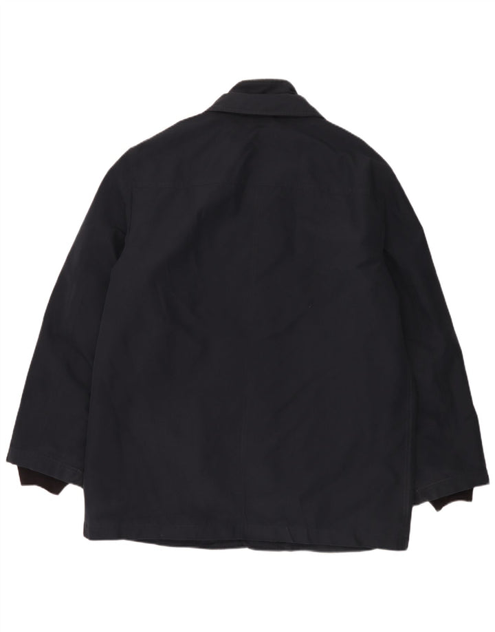 Męski płaszcz wiatrówkowy Fay UK 42 XL, granatowy, poliester