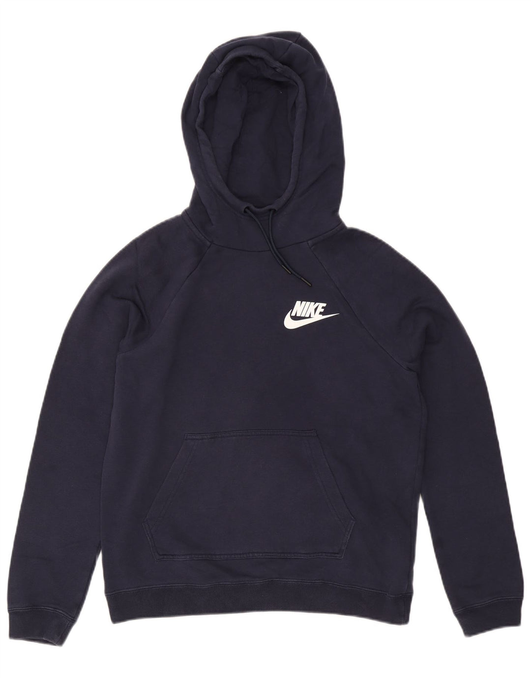 Męski sweter z kapturem NIKE, mały, granatowy, bawełniany
