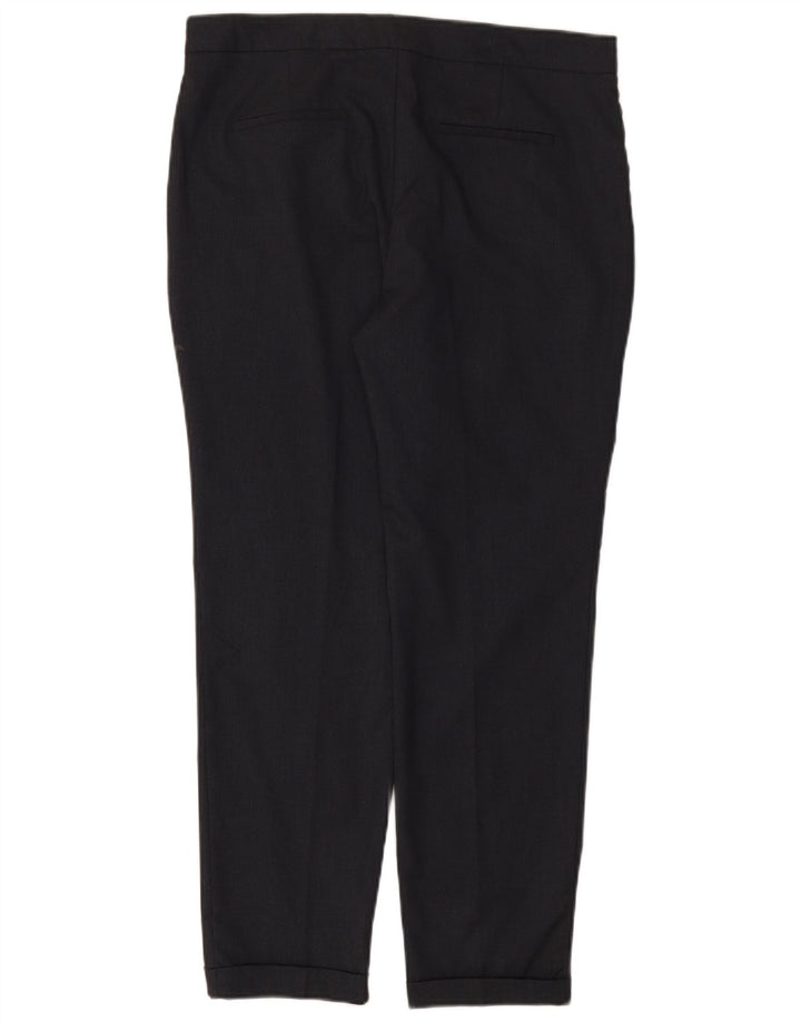 Spodnie damskie Zara Slim Chino EU 40 Medium W30 L27 Granatowy poliester