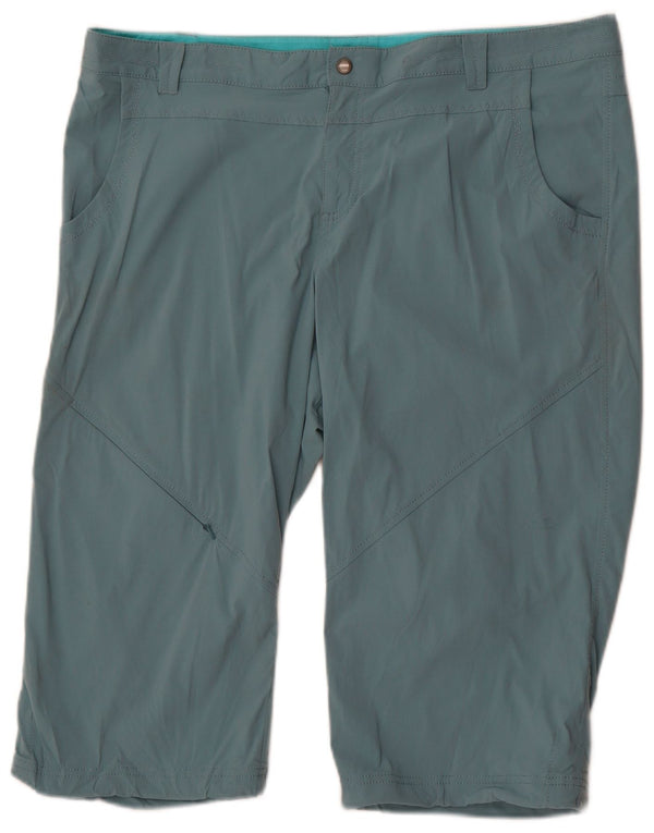 Spodenki Eddie Bauer Damskie Petite Bermudy US 18 2XL W40 L17 Niebieskie