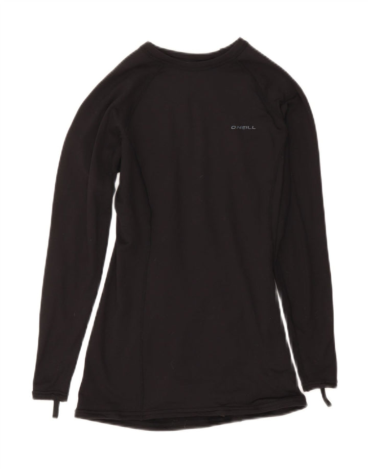 Damski top O'Neill Performance Fit z długim rękawem, UK 14, duży, czarny nylon