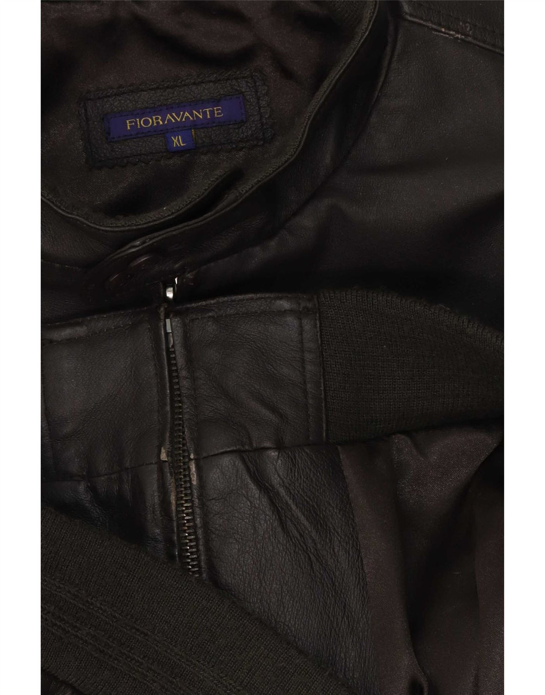Vintage męska skórzana kurtka UK 42 XL brązowa