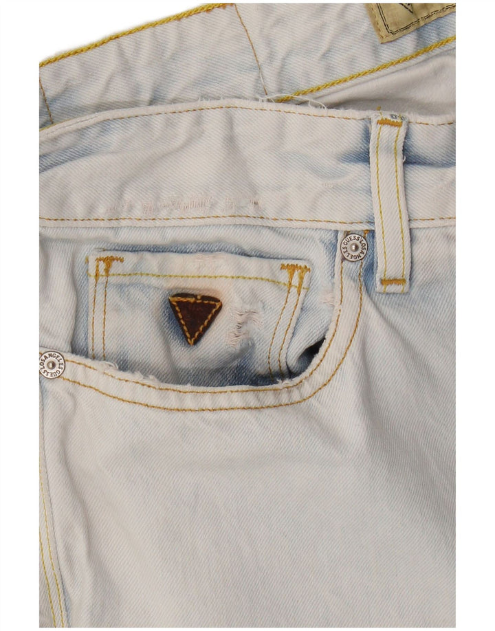 Męskie jeansy Guess Straight W32 L34 Niebieskie