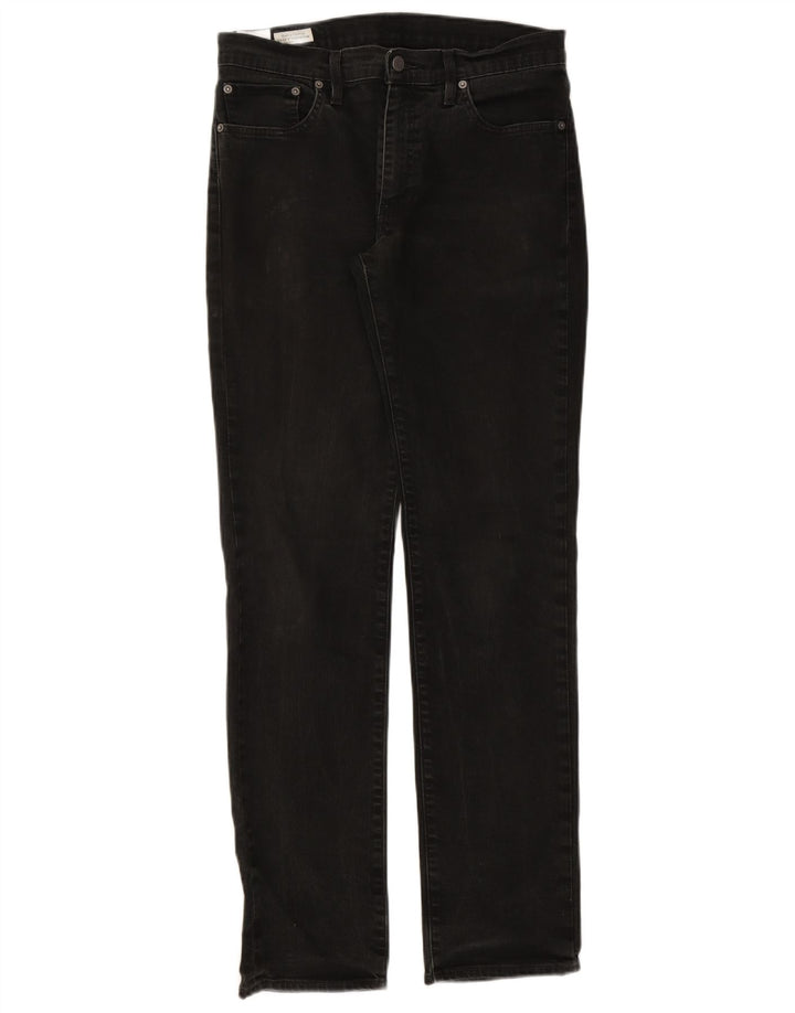 Męskie jeansy Levi's 512 Slim Tapered W32 L34 Czarna bawełna