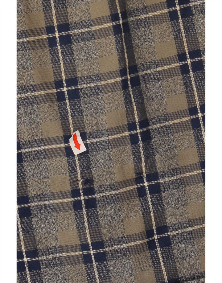 Koszula męska J. Crew o dopasowanym kroju, duża, wielokolorowa, bawełniana w kratę