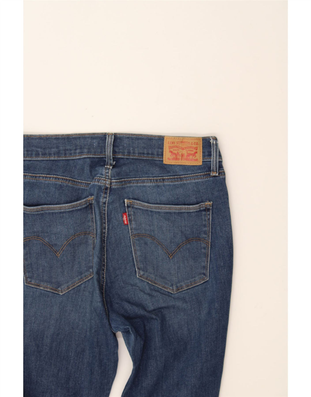 LEVI'S Womens Slimming Skinny Jeans W29 L32 Blue Vintage Levi's and Second-Hand Levi's from Messina Hembry 