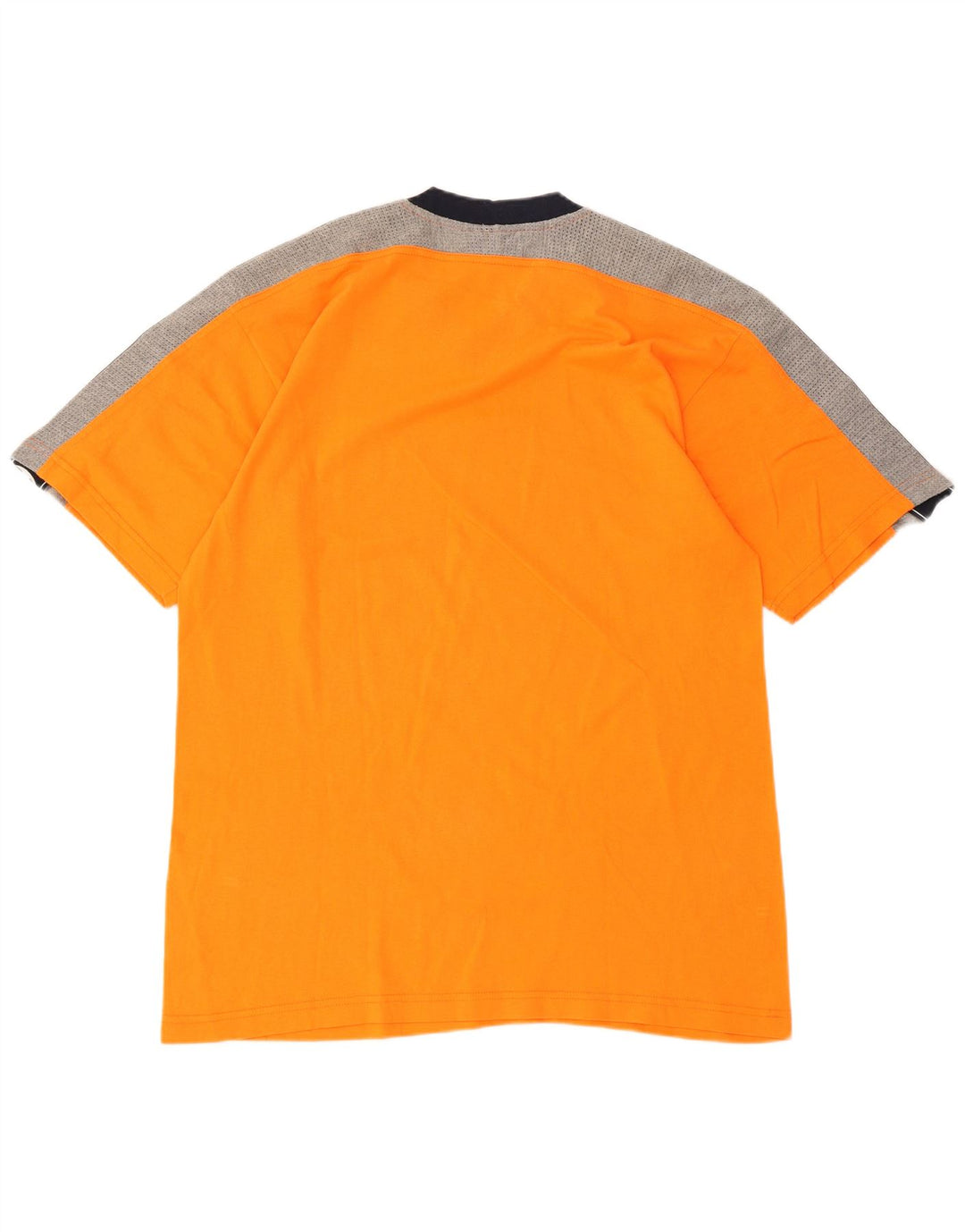 Męski T-shirt Champion z grafiką, duży, pomarańczowy, z blokami kolorów