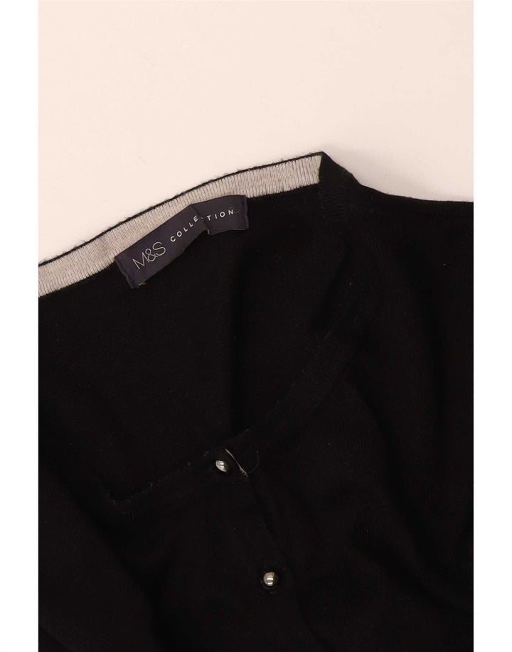 Sweter damski Marks & Spencer UK 10, mały, czarny