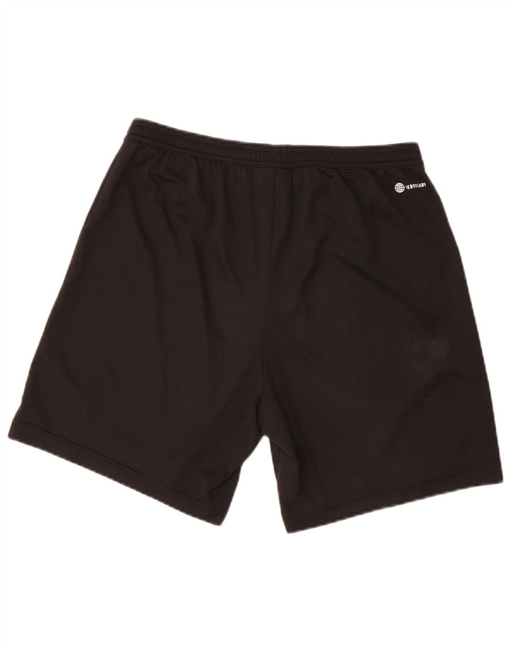 Męskie spodenki sportowe Adidas Aeroready, duże, czarne, poliestrowe