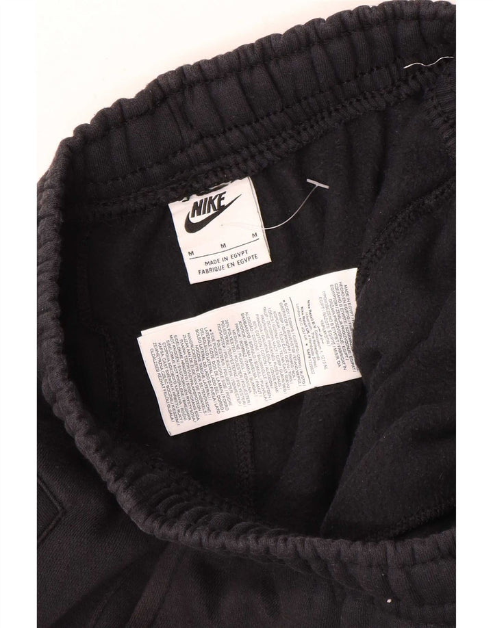 Męskie spodnie dresowe Nike, joggery, średnia czarna bawełna