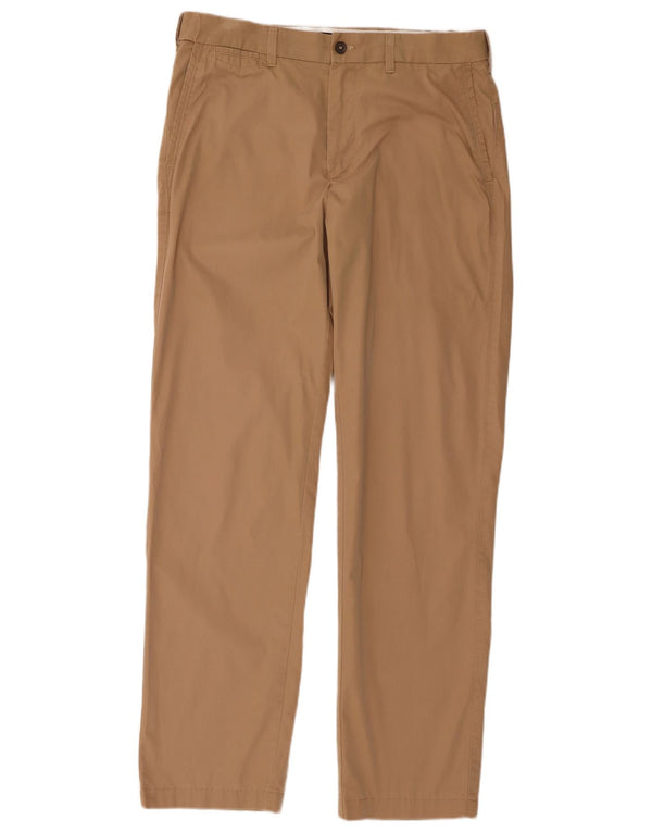 Męskie spodnie Chino Marks & Spencer Blue Harbor W34 L33 Beżowa bawełna
