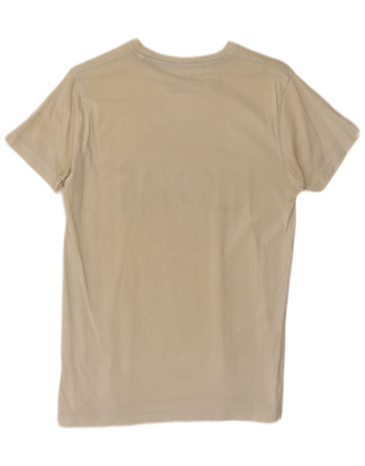 Męski T-shirt z grafiką Jack & Jones, mały, biały